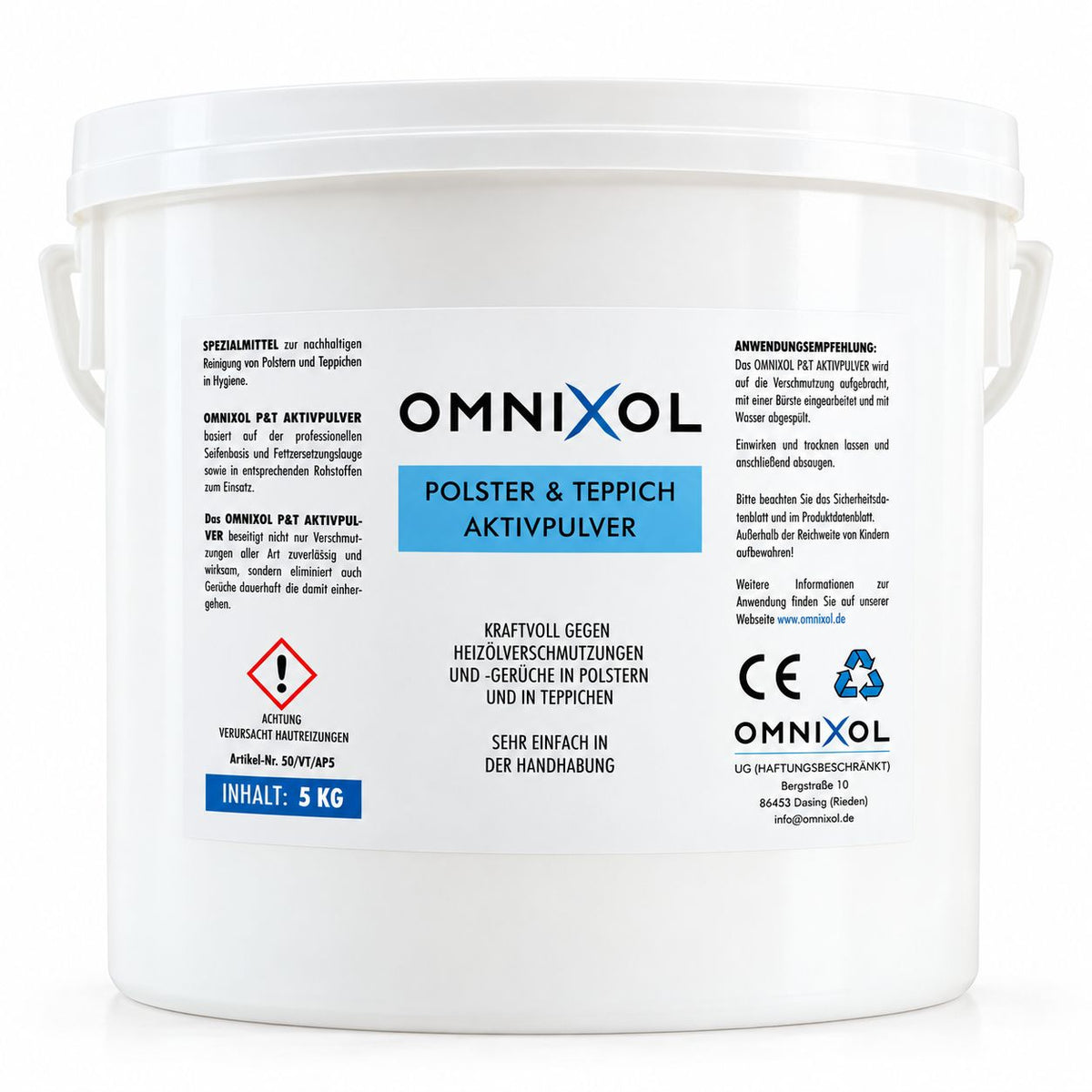 Omnixol Upholstery & Carpet Active Powder 5 kg