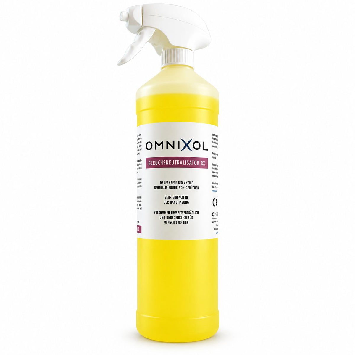 Omnixol Geruchsneutralisator BX 1 Liter Flasche mit Sprühkopf