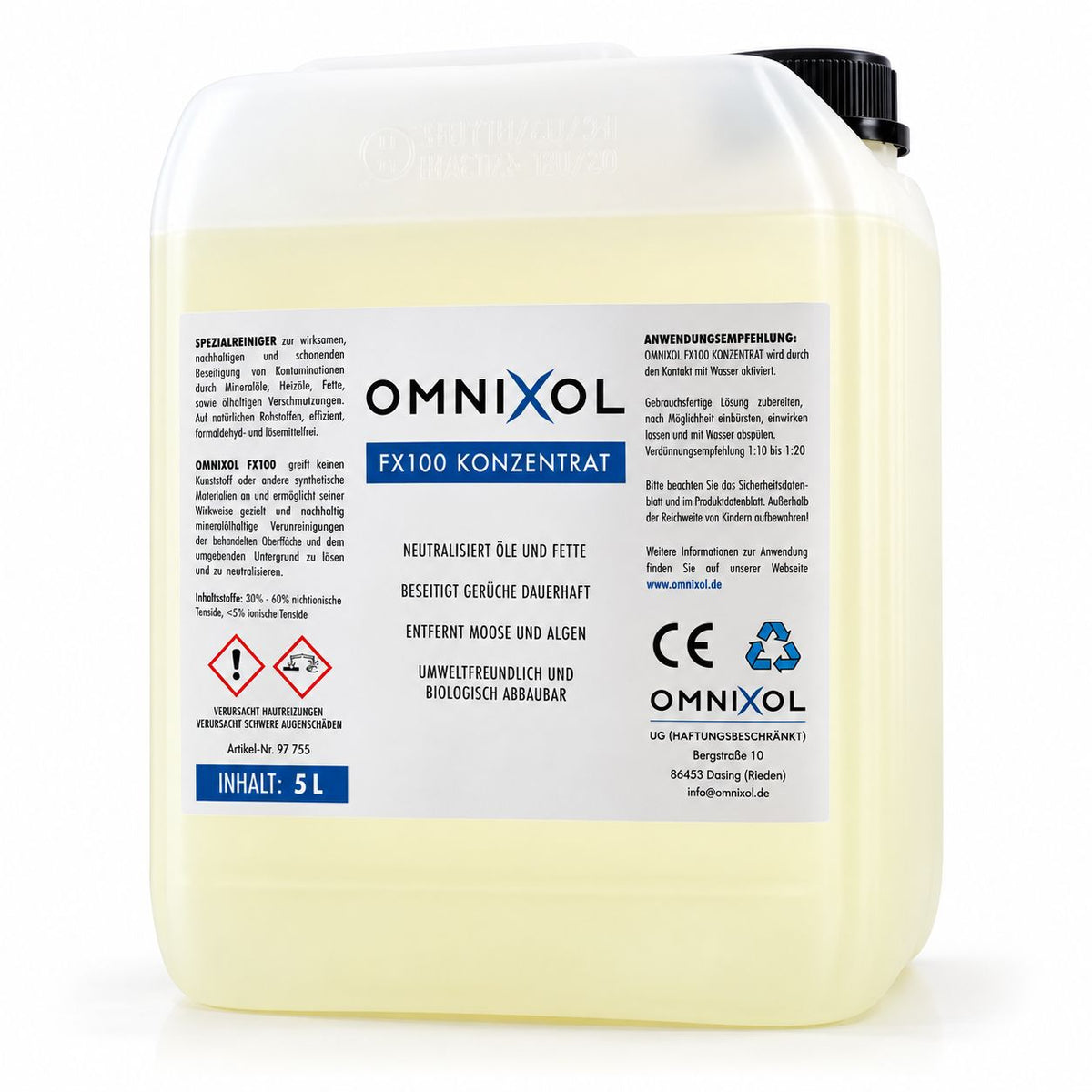Omnixol FX100 Konzentrat 5 Liter Kanister