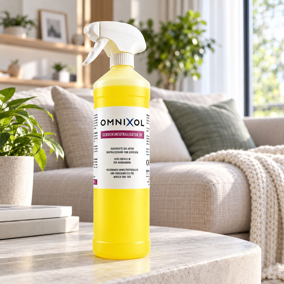 Omnixol BX zur Neutralisierung unangenehmer Gerüche