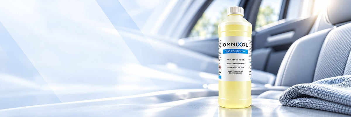 Omnixol CX80 für die Reinigung von Fahrzeugen, Polstern und Textilien