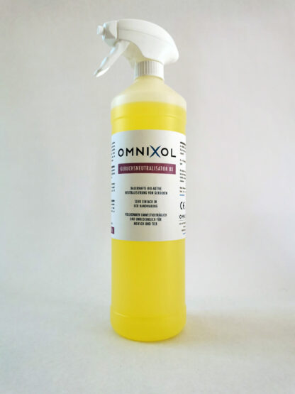 Omnixol Geruchsneutralisator BX 1 Liter Flasche mit Sprühkopf